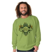 Arizona AZ Zia Desert Sun Symbol Sweatshirt for Men or Women Brisco Brands L