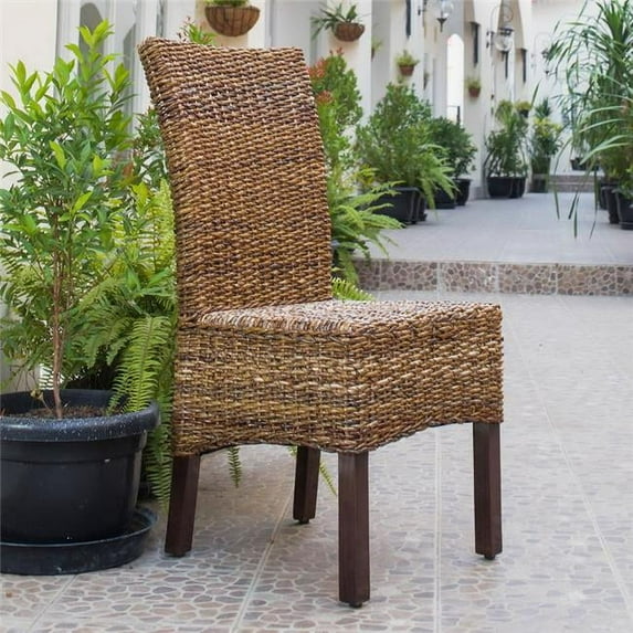 Arizona Abaca Dining Chair, Salak Brown