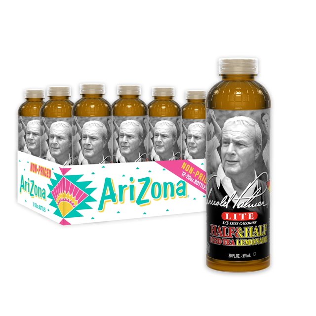 Arizona Arnold Palmer Half And Half, 20 Fl Oz (Pack Of 12)
