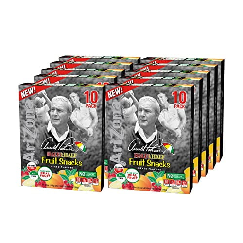 Arizona Arnold Palmer Half And Half Fruit Snacks, Gluten Free Mixed Fruit Snacks, 0.9 Ounce Individual Single Serve Bags (100 Count)