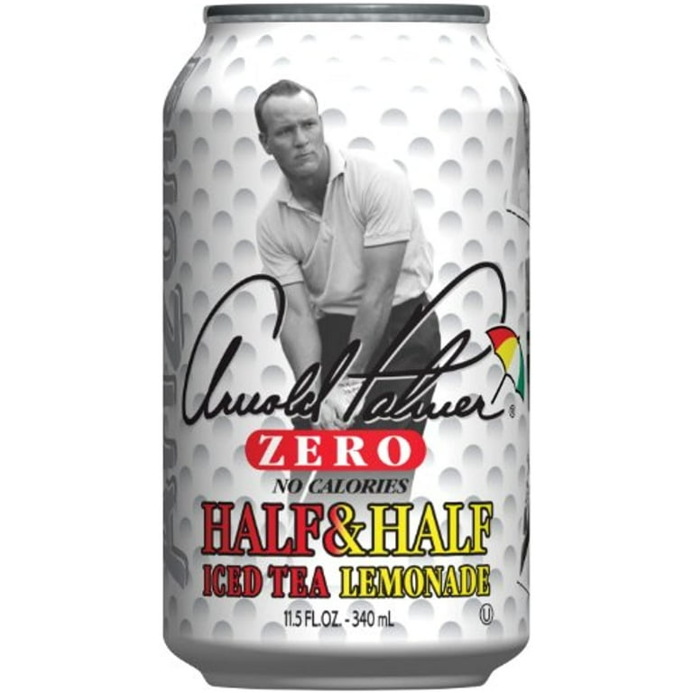 AriZona Arnold Palmer Zero, Half Tea Half Lemonade, 11.5-Ounce