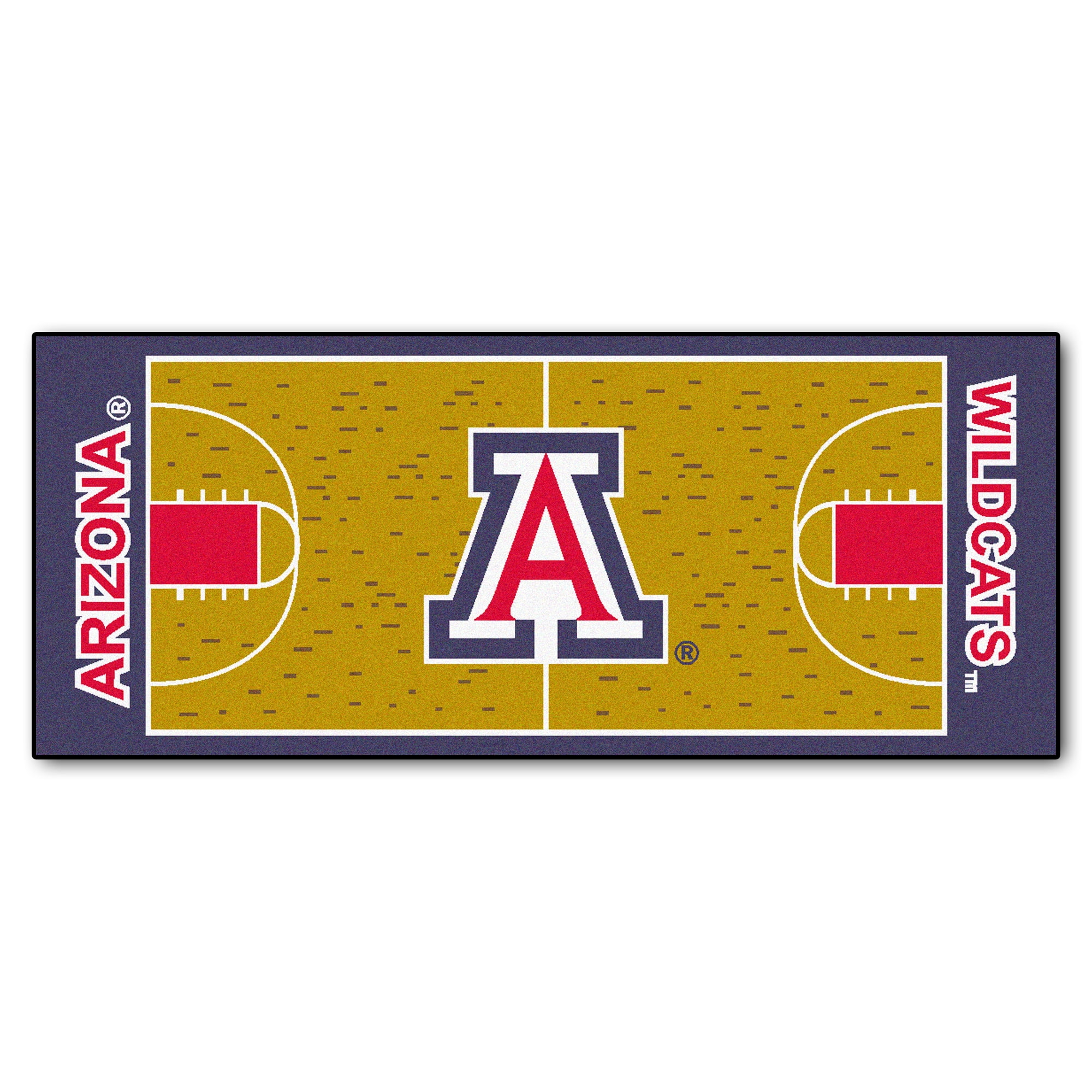 Arizona Basketball Court Runner 30"x72"