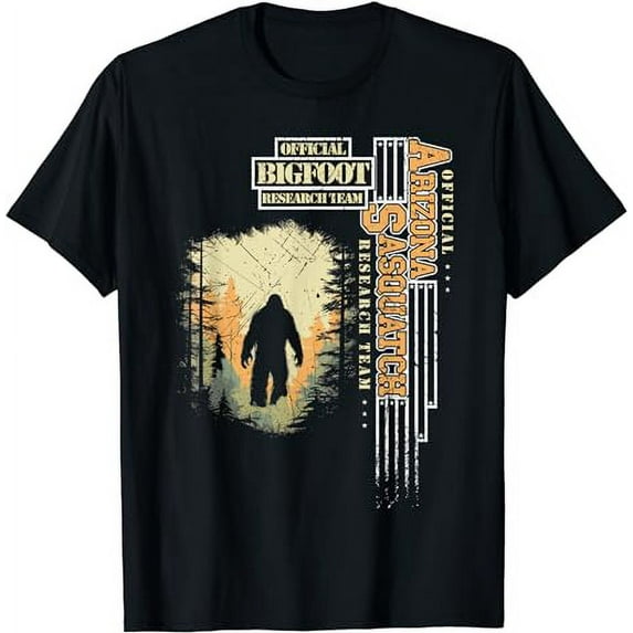 Arizona Bigfoot Research Team Retro Vintage Sasquatch Men T-Shirt