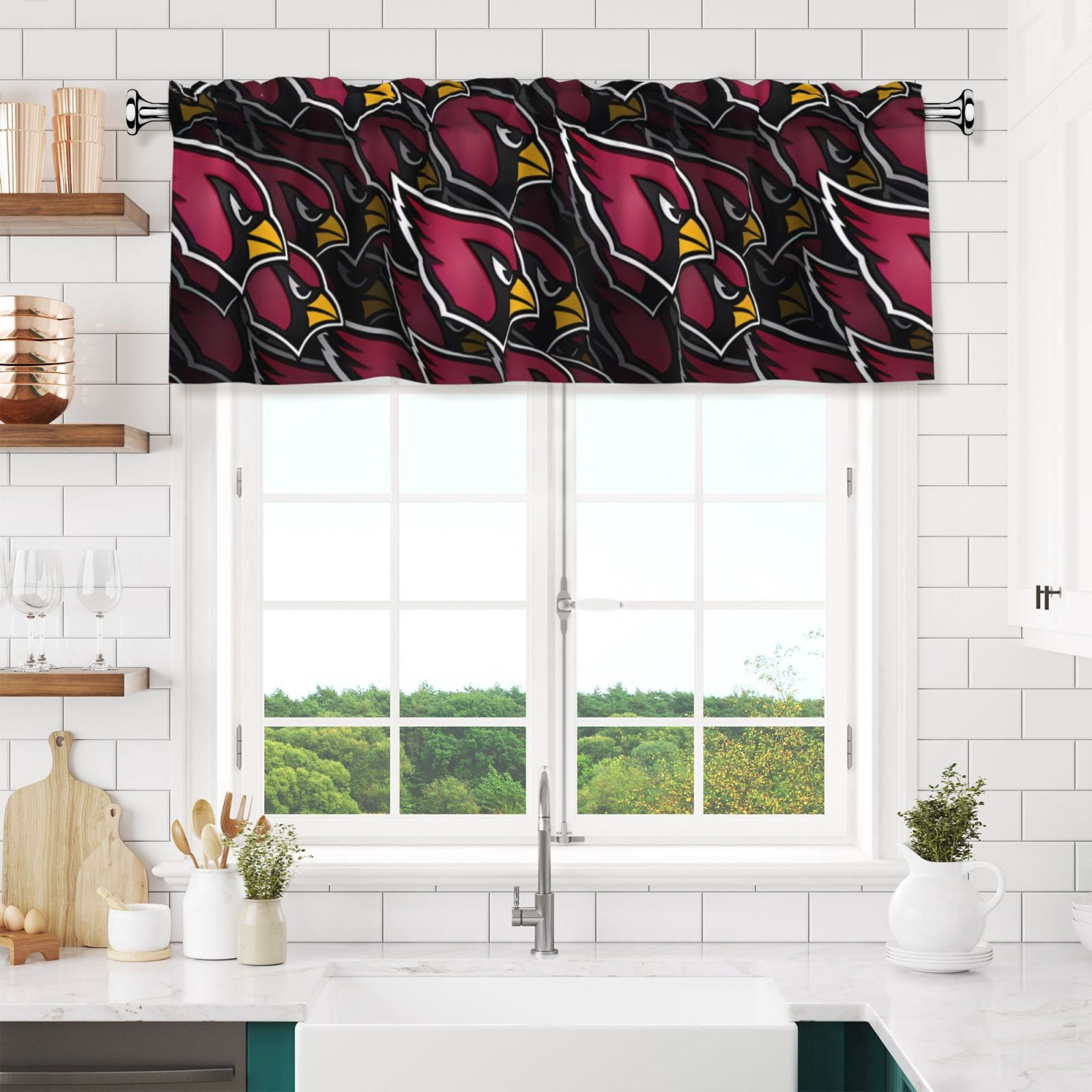 Arizona Blackout Curtain Valance 54x18in, Decorative Curtains for ...