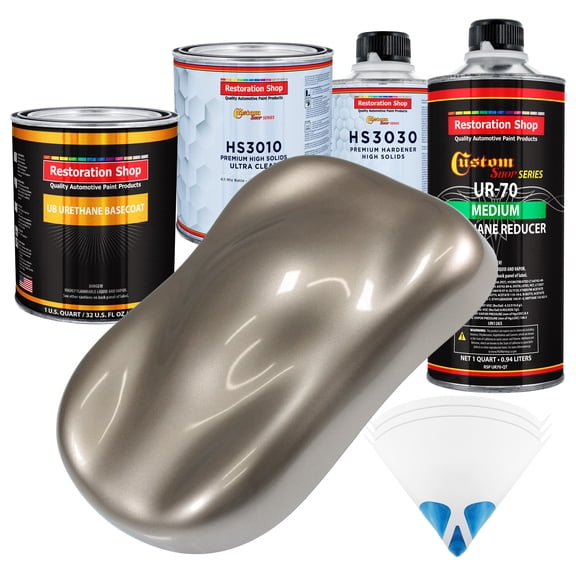 Arizona Bronze Metallic Premium Quart URETHANE BASECOAT CLEARCOAT Auto Paint Kit