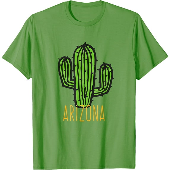 Arizona Cactus - AZ Souvenir Unisex T-Shirt for Men Women Kids Toddler,Lime Color,Size 3T
