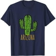 thumbnail image 1 of Arizona Cactus - AZ Souvenir Unisex T-Shirt for Men Women Kids Toddler,Navy Color,Size YL, 1 of 5