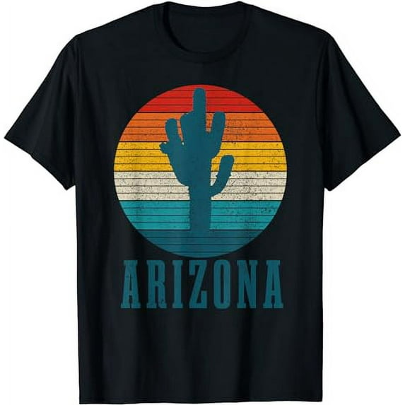 Arizona Cactus Vintage Sunset Roots Pride Men Women T-Shirt
