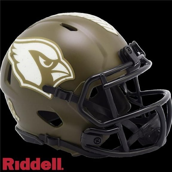 Arizona Cardinals 2022 Salute To Service Riddell NFL Speed Mini Helmet