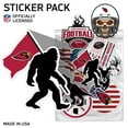 thumbnail image 1 of Arizona Cardinals Assorted Sticker Pack, 1 of 1