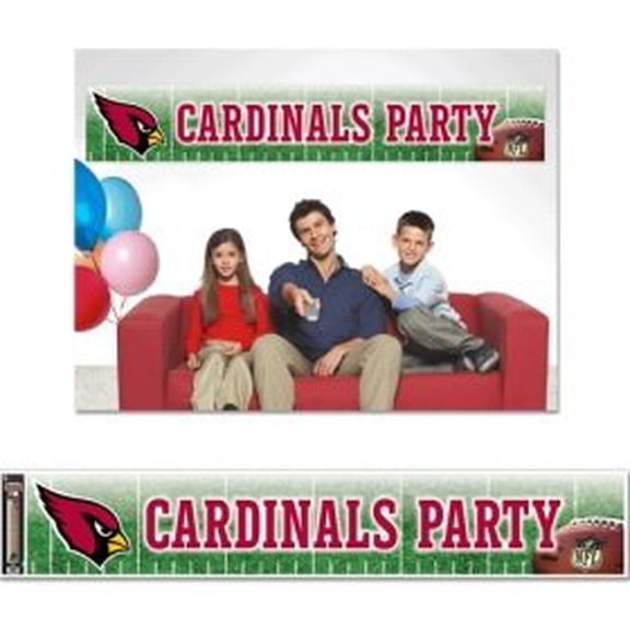 Arizona Cardinals Banner 12x65 Party Style