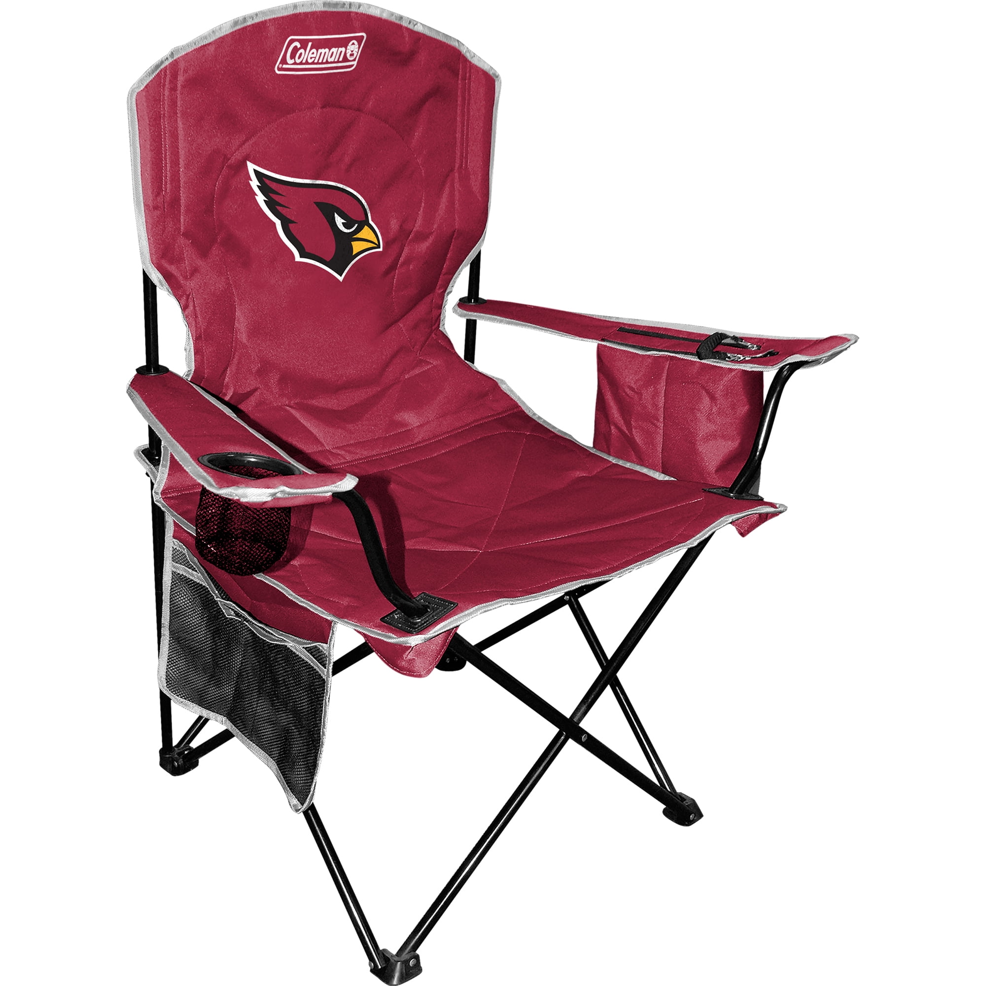 Arizona Cardinals Coleman Cooler Quad Chair - Cardinal - No Size