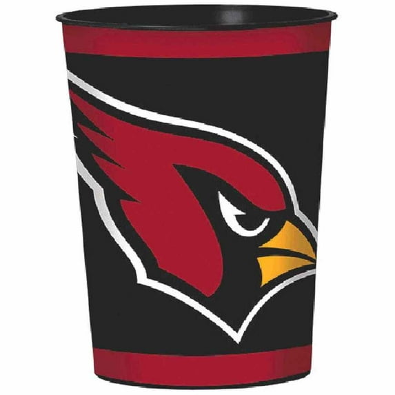 Amscan Arizona Cardinals NFL Pro Football Sports Banquet Party Favor 16 oz Plastic Cup