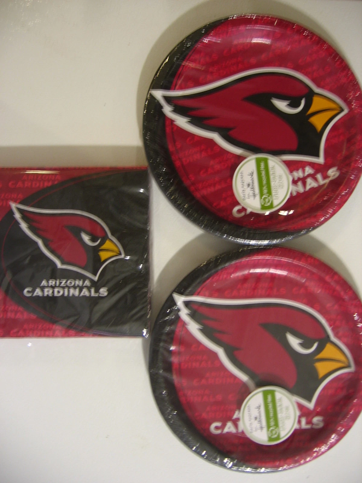 Arizona Cardinals Nfl Football Party Supplies Includes Plates & Napkins New !
