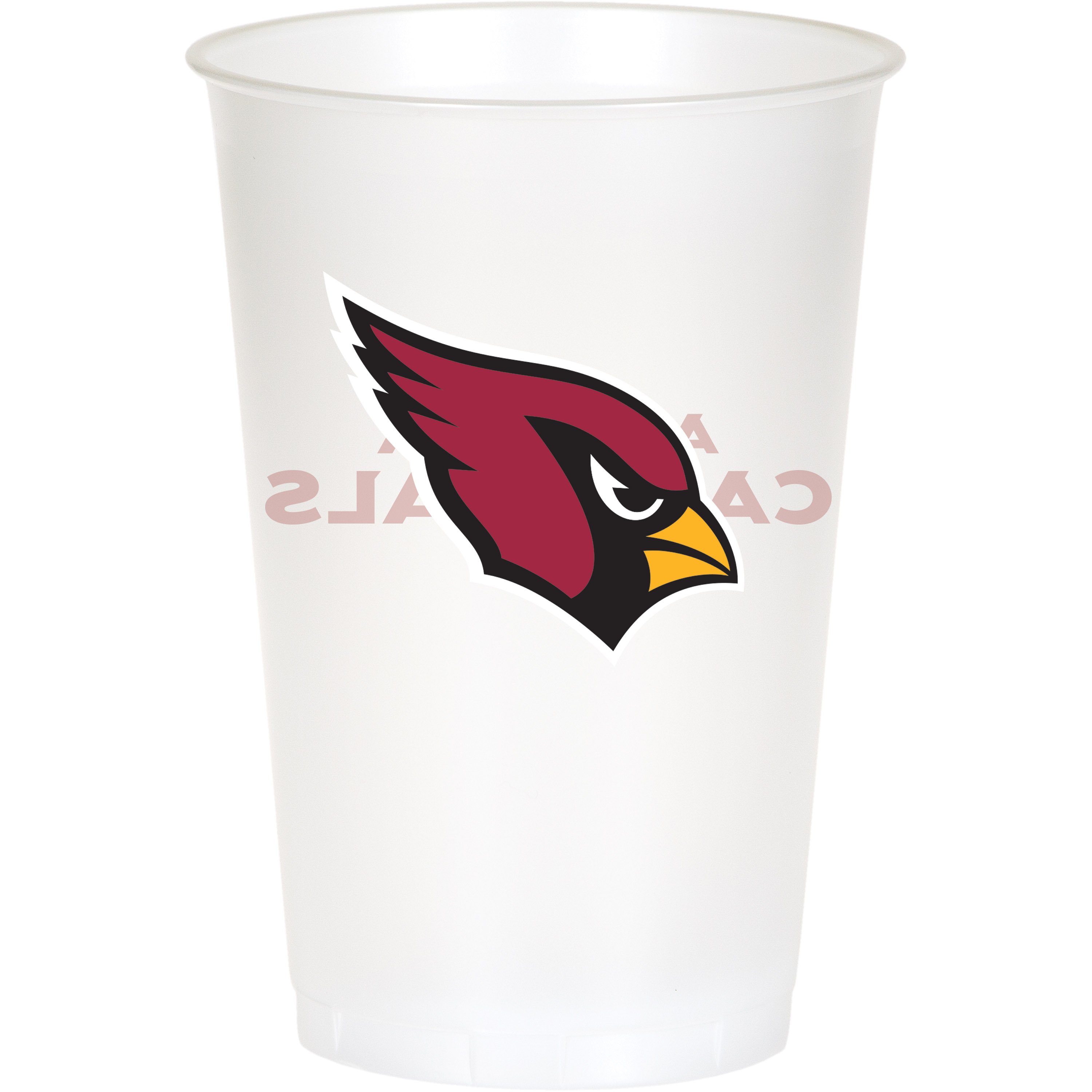 Arizona Cardinals Plastic Cups, 24 Count for 24 Guests - image 1 of 4