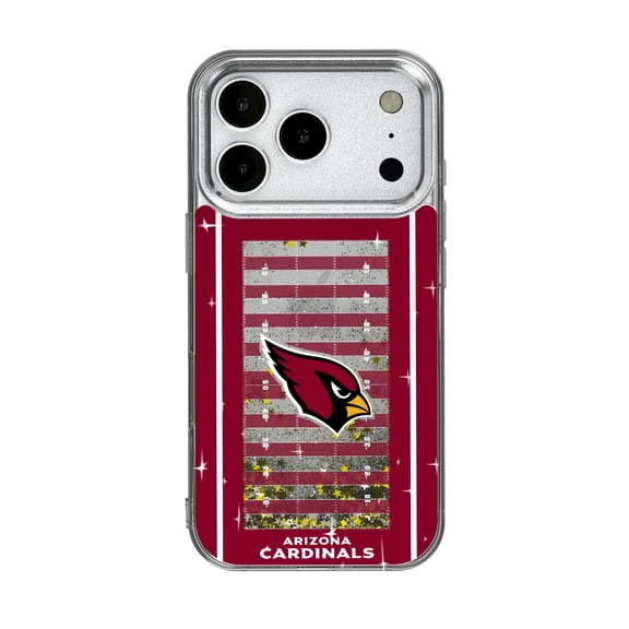Arizona Cardinals iPhone Field Design Glitter Case