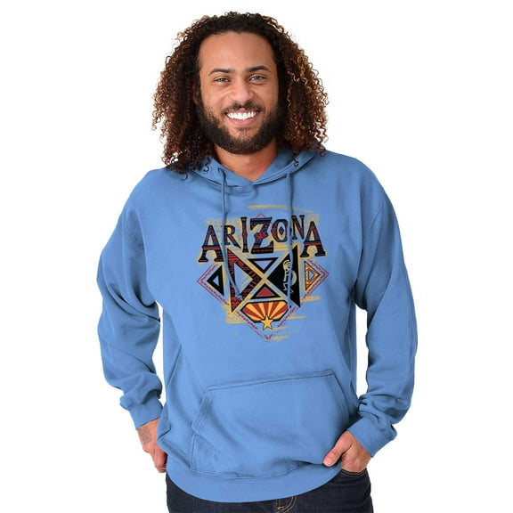 Arizona Culture State Flag Kokopelli Hoodie Sweatshirt Women Men Brisco Brands S