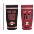 thumbnail image 1 of Arizona Cup Insulated Tumbler with Straw Custom Any Name & Number 20 oz Gifts for Men Women, 1 of 7