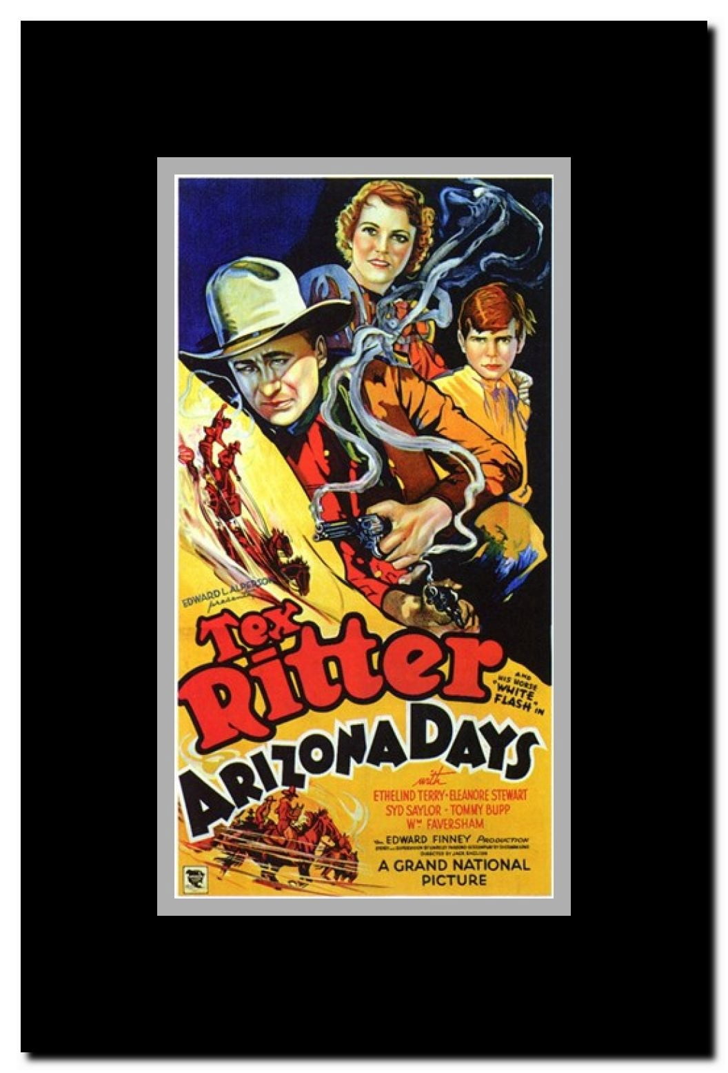 Arizona Days Framed Movie Poster