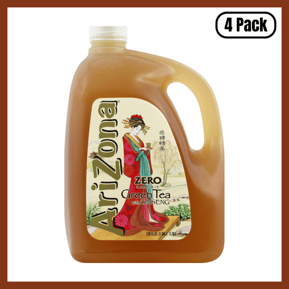 Arizona Decaf Green Tea, 128 fl oz Bottle