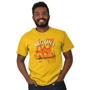 Arizona Desert Star Tourist Souvenir Men's Graphic T Shirt Tees Brisco Brands S