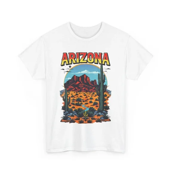 Arizona Desert Unisex Heavy Cotton Tee, Arizona T-Shirt, Graphic Tee, [...]