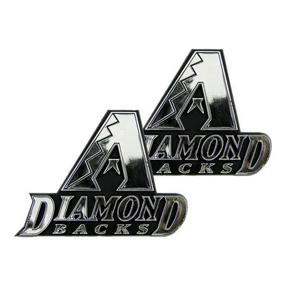 Arizona Diamond Backs 2 Chrome Emblems