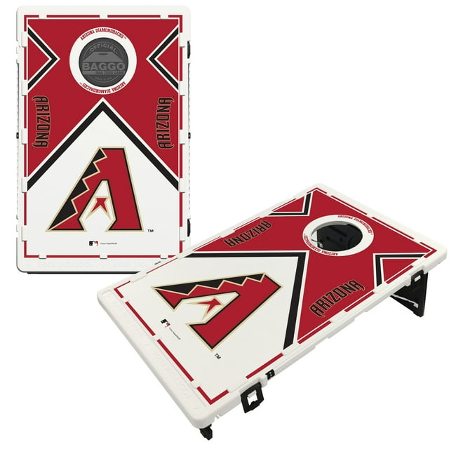 Arizona Diamondbacks 2' x 3' BAGGO Vintage Cornhole Board Set