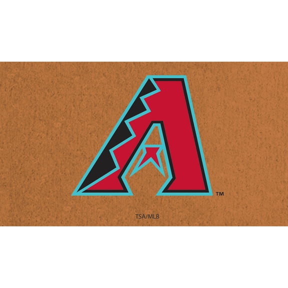 Arizona Diamondbacks 28" x 16" Primary Logo Coir Mat