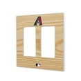 thumbnail image 1 of Arizona Diamondbacks Baseball Bat Design Double Rocker Light Switch Plate, 1 of 4