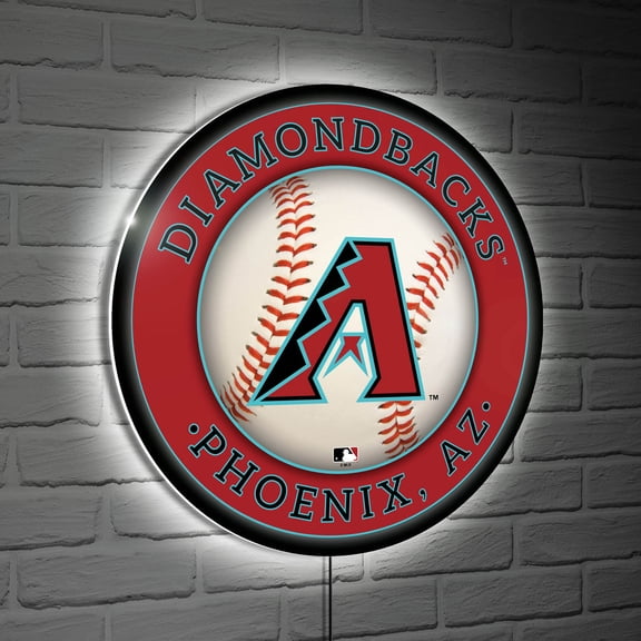 Arizona Diamondbacks LED XL Round Wall D-cor