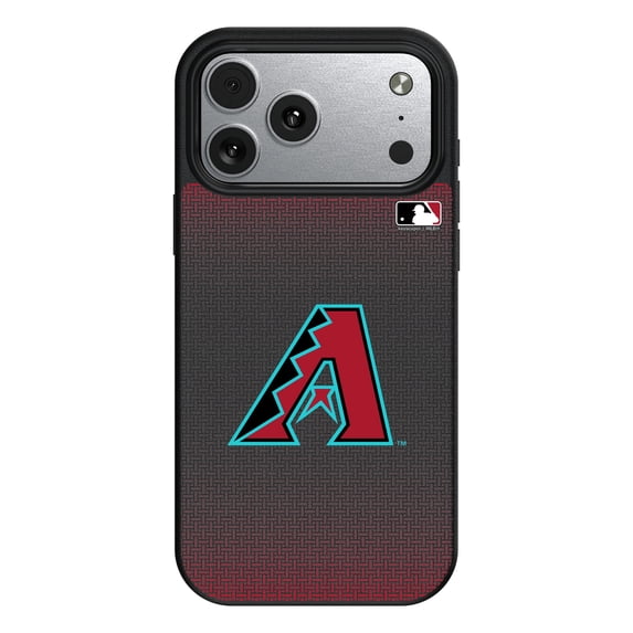 Arizona Diamondbacks Linen Logo iPhone Magnetic Bump Case