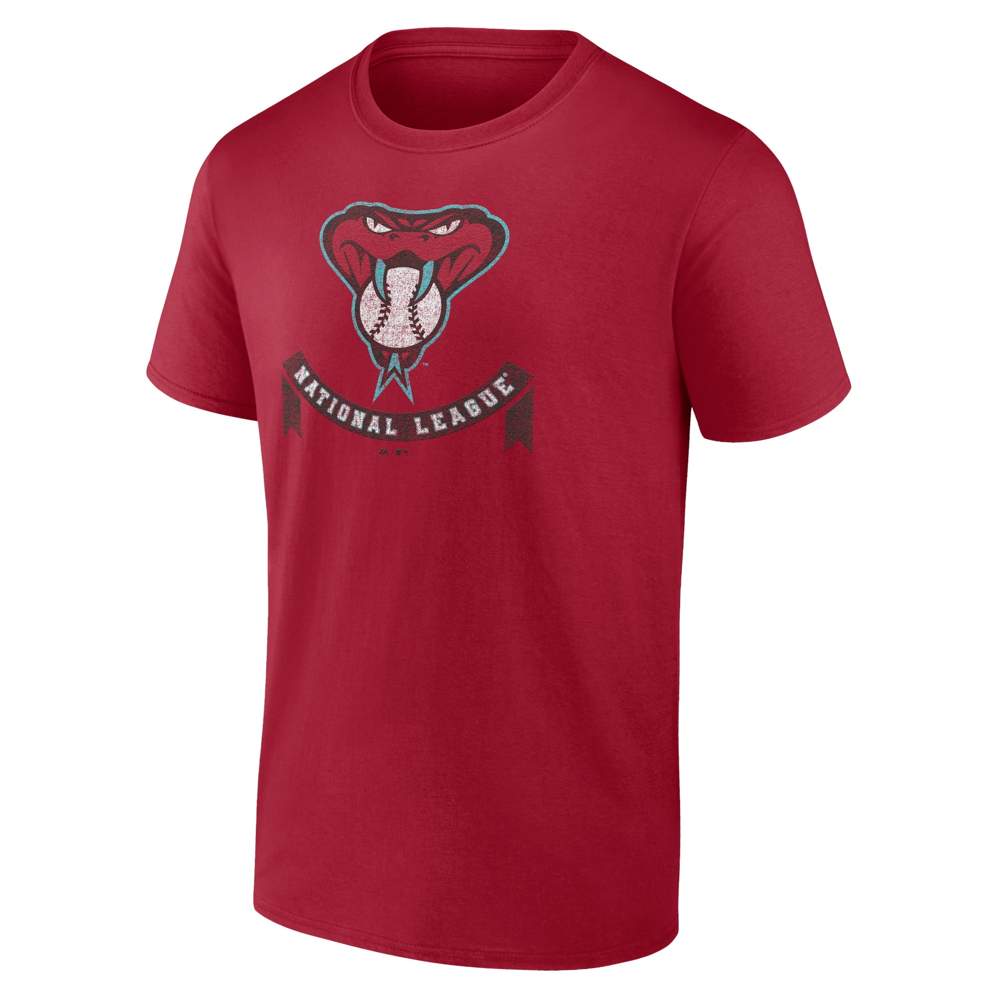Arizona Diamondbacks MLB True Fan Men s Crew Neck Short Sleeve T Shirt Walmart