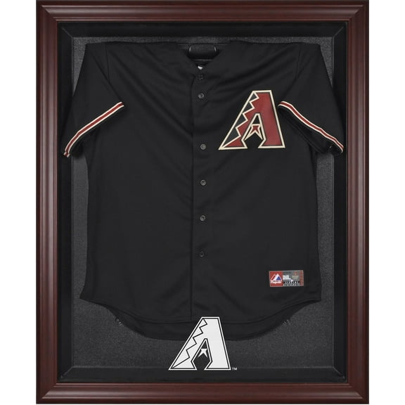 Arizona Diamondbacks Mahogany Framed Logo Jersey Display Case