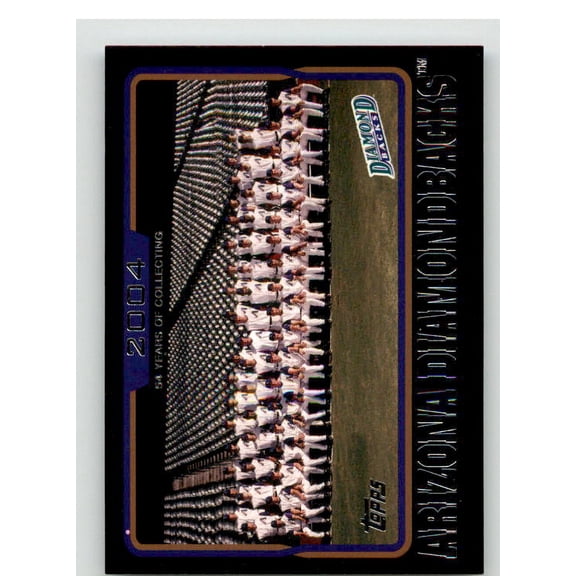 Arizona Diamondbacks TC Card 2005 Topps Black #639