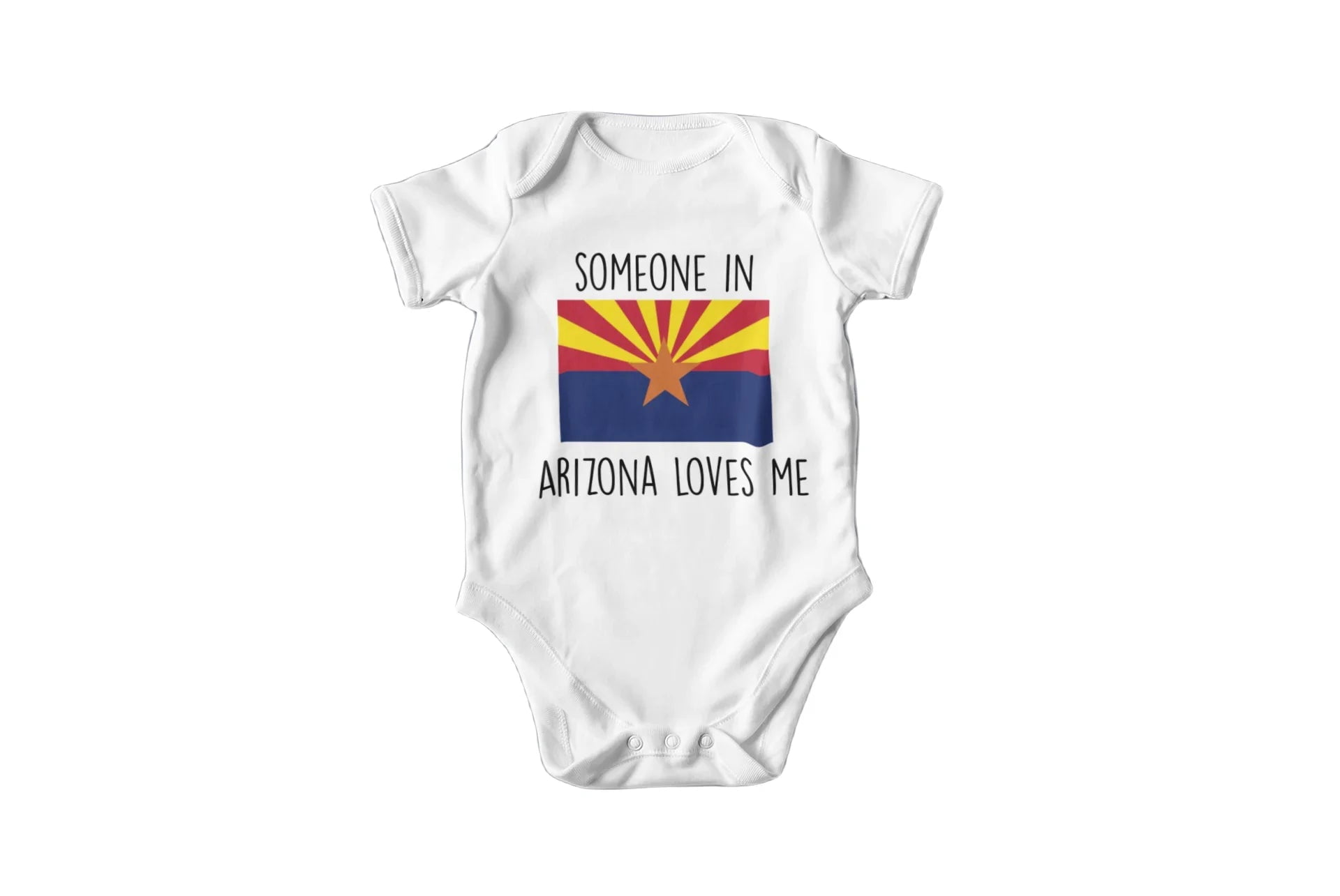 Arizona Flag - Baby Boy Girl Clothes Infant Bodysuit Funny Cute Newborn ...