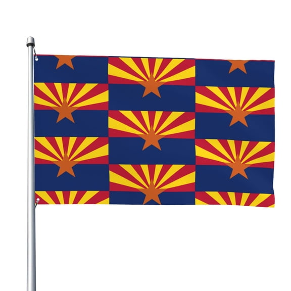 Arizona Flag Flag 4x6 Ft Big Flag For Outdoor Indoor Office Workplace Home Garden