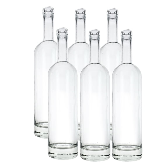 Arizona Flint Bar Top Spirit Bottles - Pack of Six Bottles