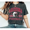 thumbnail image 1 of Arizona Football T-Shirt, Vintage Arizona Football T-Shirt, Cardinal Fan Gift, Arizona Game Day T-shirt, 1 of 5