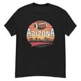 thumbnail image 1 of Arizona Game Day Hustle Football T-Shirt Unisex Men's or Women's (Black, S), 1 of 2