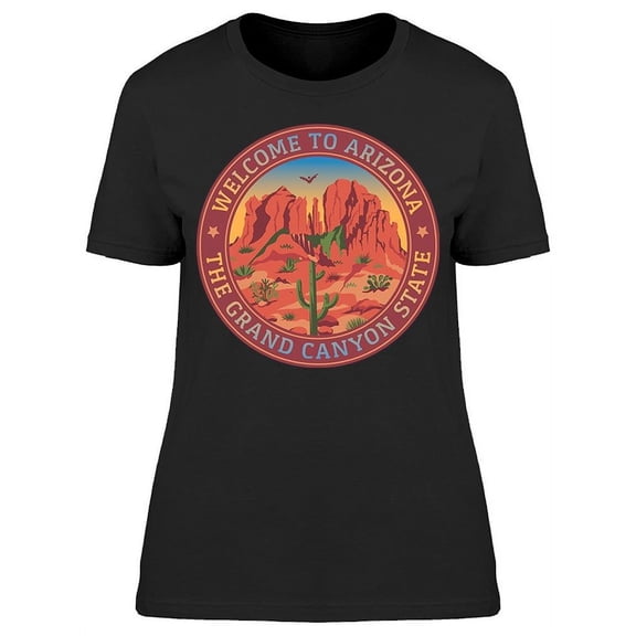 Arizona Grand Canyon Landscape T-Shirt Women -Image by Shutterstock, Female Medium