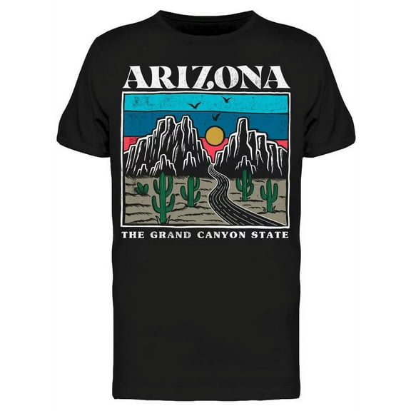 Arizona Grand Canyon Road T-Shirt Men -Image by Shutterstock, Male x-Large