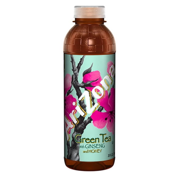Arizona Green Tea Tallboys 20 Oz Plastic Bottles Pack of 24