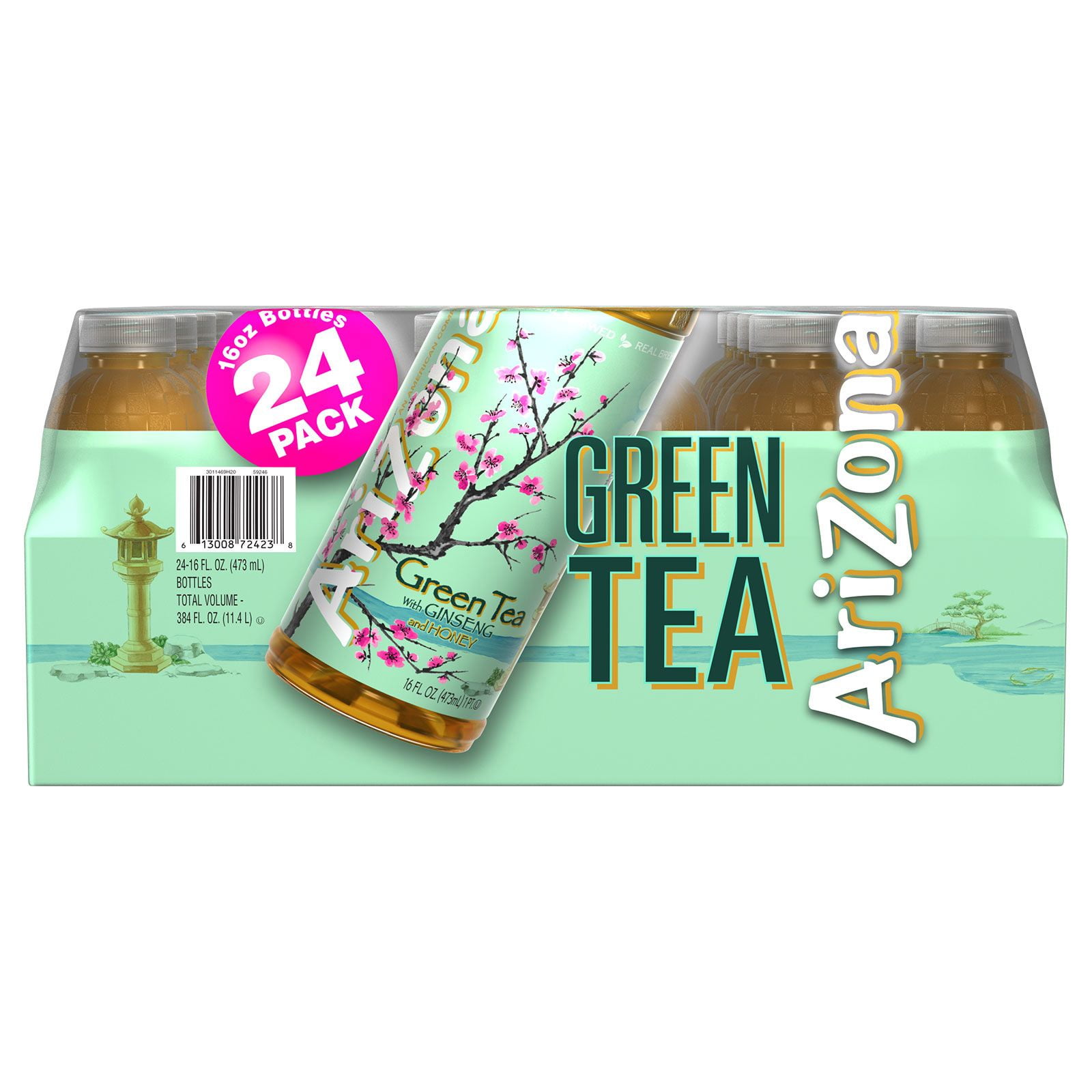 Arizona Green Tea with Ginseng and Honey, 24 pk./16 oz.