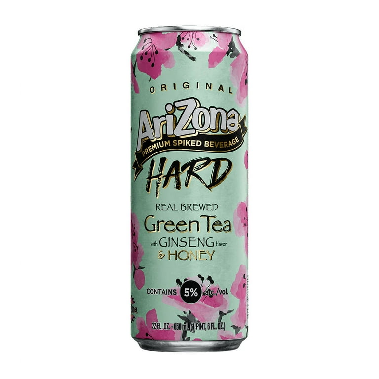 あいそた Arizona Hard Green Tea 22oz can - Walmart.com