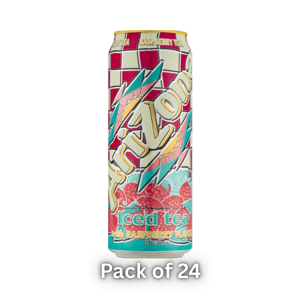 Arizona Iced Tea, [Flavor Name], Real Brewed, 23 fl oz Cans, 24