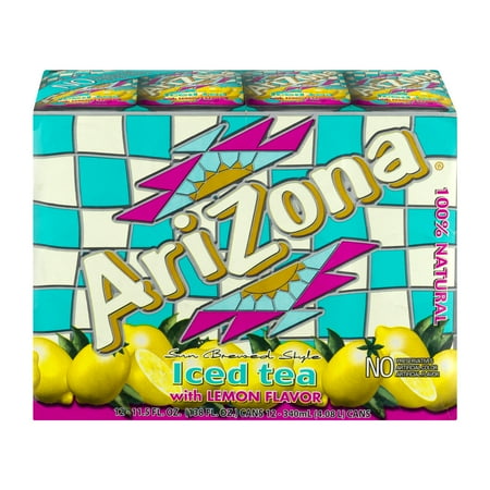 Arizona Iced Tea with Lemon Flavor, 11.5 Fl. Oz., 12 Count