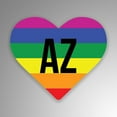 thumbnail image 1 of Arizona LGBT Pride State 2-Pack Decal Sticker 3.25 Inches UV Resistant Laminate | PD824, 1 of 1