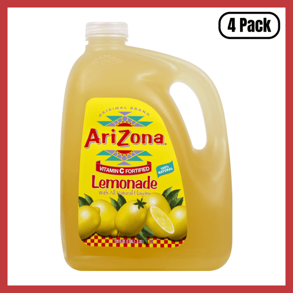 Arizona Lemonade Tea, 128 fl oz Bottle