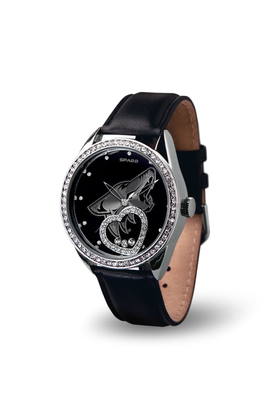 Arizona NCAA Coyotes Ladies / Women's Watch With Team Logo Inlay & Floating